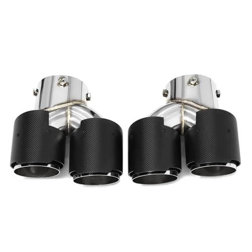 Embout d'échappement double en inox style sport premium pour BMW G42 M240i 2021-2023