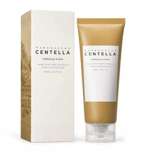 Image of Madagascar Centella Ampoule Foam Cleanser | Gentle Hydrating Face Wash, 125 ml (Style-15)
