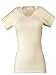 Produktbild wobera Angora Damen-Unterhemd mit ½ Arm wollweiß Gr. XL