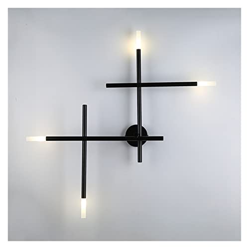 Lustre moderne et applique haut de gamme au design de ligne transversale noire