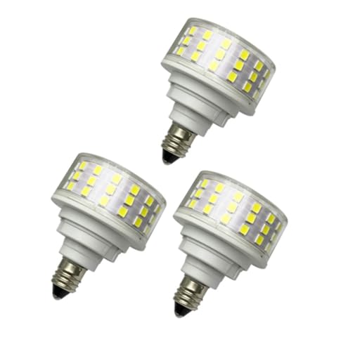 Hope lamps E11 10W 85-265V Mushroom lamp Non Flickering LED Energy-Saving Light Source(3pcs) E11-10W WarmWhite