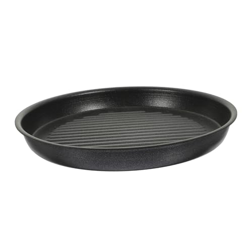 TOYANDONA Plancha De Hierro Para Carne, Sartén Para Barbacoa Antiadherente Para Uso En Parrilla De Gas y Carbón, Accesorio Para Cocinar En Exteriores, Tamaño Mediano