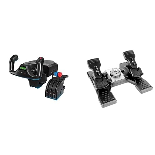 Amazon.com: Logitech G Pro Flight Yoke System + Pro Flight Rudder
