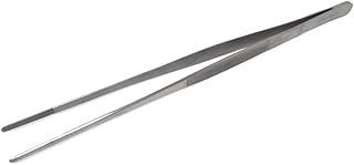 Thumb Dressing Forceps Multipurpose Lab Tweezers Made of Stainless Steel For Detailed Work & General Purpose with Blunt Serrated Tips 12