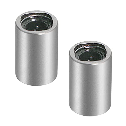 Aopin Lm3Uu Cylinder Linear Motion Ball Bearing, Id 3Mm, Od 7Mm Linear Ball Bearings Sae52100 Carbon Steel, 4 Rows Of Steel Balls, Great For Cnc, 3D Printer, Linear Rail Guide 2 Pcs #TOP11