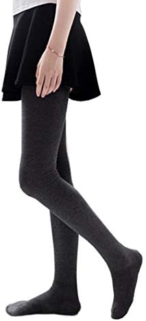 Bakicey Dames kniekousen sokken overknie kousen panty katoenen kousen gebreide sokken steunkniekousen gebreide sokken hoog boven de knie lange sokken winterkousen, navy