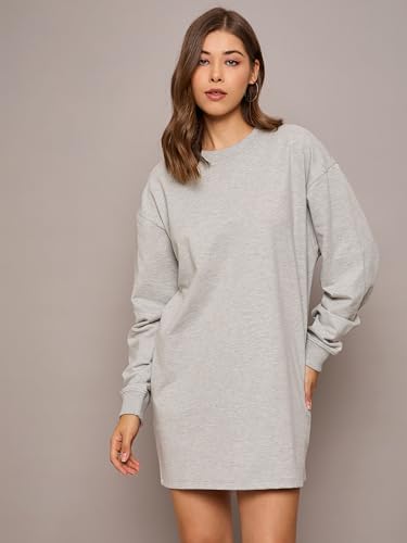 Image of Sassafras Women Oversized Sweat Dress