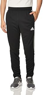 adidas Men's Standard Sereno Pant, Black/White, Medium