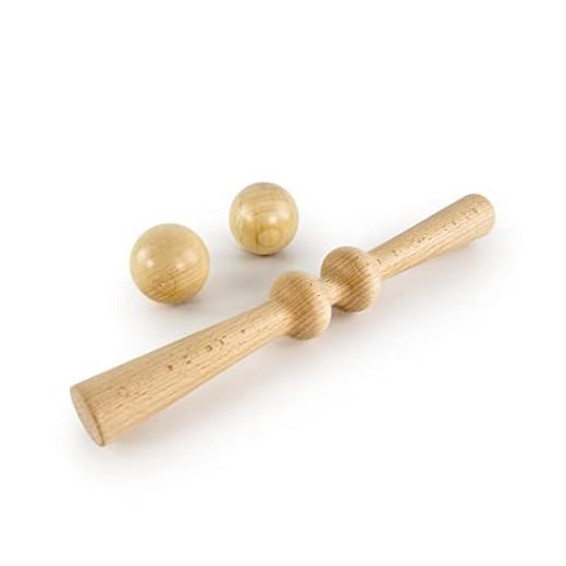 Kit Maderoterapia Relajante y Descontracturante | Maderoterapia | Ideal para masajes | Fabricados en Madera de Pino y Loto Natural I Diseñado por Maderoterapia Estética España