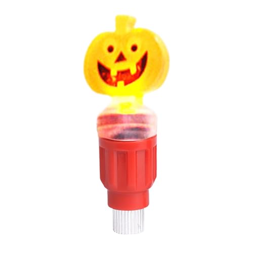 Tire Valve Stem Caps Lights | Stem Caps Lights Night Riding Light | Smart Sensing Cycling Wheel Lights, Valve Stem Covers Lights Pumpkin Shape, Halloween Decorations
