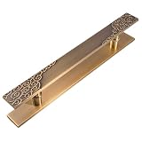 Manija de puerta corrediza de granero Manijas y tiradores de aluminio para puertas de granero, puertas corredizas de puertas de entrada, manijas de vidrio para decoración de puertas de entrada de ca