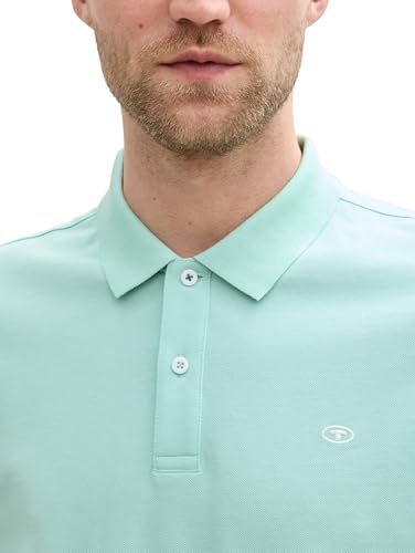 Tom Tailor Damen 1032792 Poloshirt, 17723 - Water Sport Blue, S EU – Ansicht 4