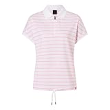 Bogner FIRE+Ice Damen Polo Shirt mit Streifen Gaja, Farbe:weiß, Größe:M