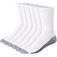 6-Pair Hanes Men's Max Cushion Socks only .26-.59: eDeal Info