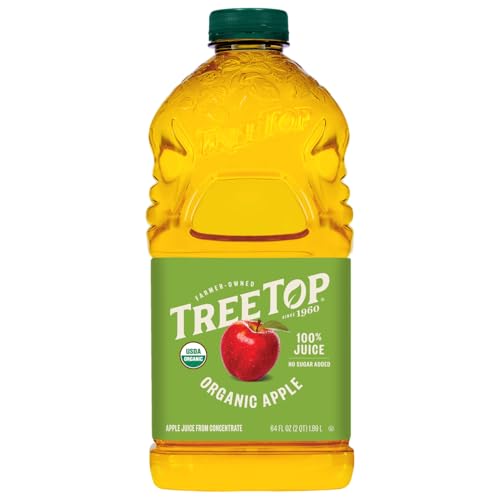 Tree Top Organic Apple Juice, 64 Fl Oz (Pack of 1)