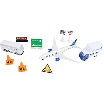 Daron United Airlines Airport Playset