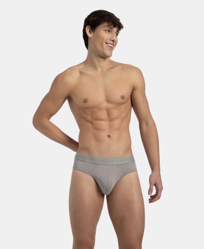 Image of Jockey IC24 Men Tencel Micro Modal Cotton Elastane Stretch Solid Brief with Natural StayFresh Properties