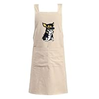 【新品・未使用】ジョジョの奇妙な冒険　ジョジョ　イギー　エプロン　焦茶★ 新品・未使用】ジョジョの奇妙な冒険 ジョジョ イギー エプロン 焦茶