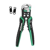 Wire Stripper Tool,LAOA Wire Stripper Automatic Wire cutter elf Adjusting from 10 AWG to 24 AWG with