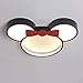 Produktbild LED Deckenlampe Kinderzimmer Mickey Mouse Deckenleuchte Dimmbar mit Fernbedienung Mädchen Junge Schlafzimmer Deckenbeleuchtung Wohnzimmerlampe Kinderlampe Küche Lampe Innen Decke Leuchte,Ø50cm~24w