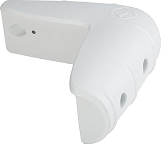 Attwood 93531-1 Softside UV-Resistant Marine Corner Dock Fender, White, 12-Inch x 12-Inch