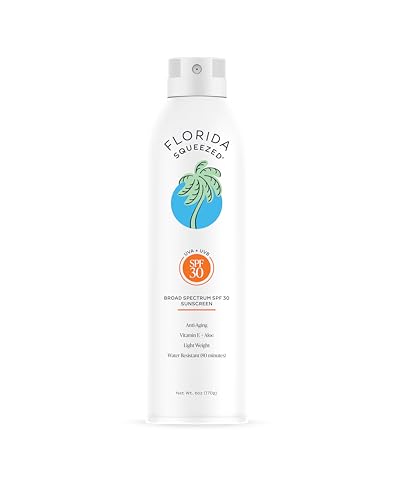 Florida Squeezed SPF 30 Sunscreen Water Resistant Spray