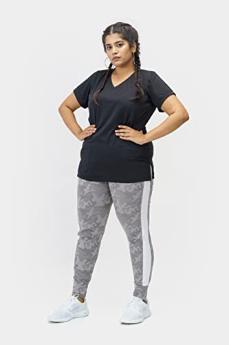 Image of Spirit Animal Plus Size Tshirts for Women | Casual Tshirts for Women | Tshirts for Women Workout, Gym, Running | Yoga Tshirt | Sweat Wicking Fabric | Relaxed Fit | Quick Dry