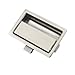 CHMIFTNX Flat Lock 304 Stainless Steel Industrial Automation Equipment Box Cabinet Door Toolbox Embedded Square Plate Lock
