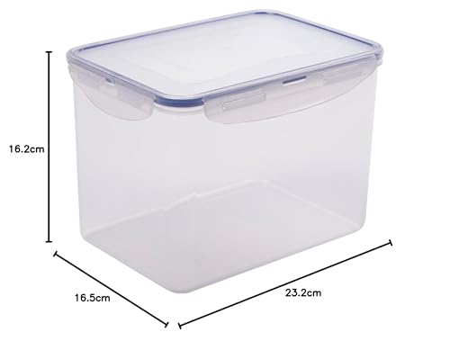 Image of Lock & Lock HPL829SF07 Silicone Storage Container - 14 Pieces, Transparent