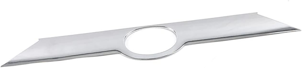 Car Accessories Tail Gate Grille Decoration Protector Guard Plate Fit for Toyota Highlander 2021 2022 2023 2024 2025 Rear Exterior Trunk Streamer Cover Trim (Glossy Chrome Style) ABS 1 PC