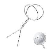 Renchey Recogebolas de Golf - Recogedor Inserción Ligero,Recogebolas Inoxidable con Grip De Putter - para Hombres Mujeres Principiantes Jugadores Campos Entrenamiento Greens Práctica Céspedes