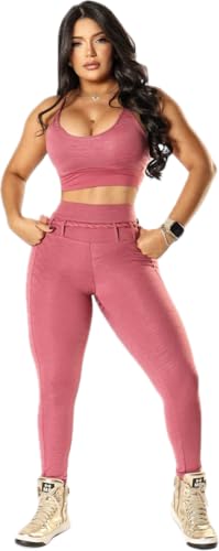 Ensemble de vêtements de sport brésiliens haut de gamme galbant
