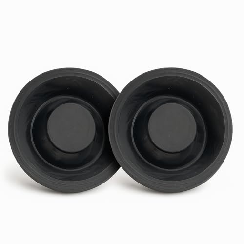 Black Ballvalve Diaphragm Washers 32mm (1¼") – Rubber WC Seal for Cistern Float Valve Cold Water Toilet Cisterns (2)