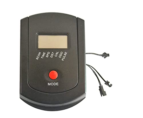 Digital Exercise Bike Monitor Console, LCD Display with Speedometer and Heart Rate Tracking, JST Connector by Dobro - Used condition - US$16.00