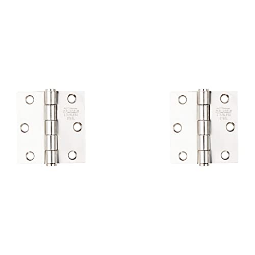 National Hardware N276-972 V514 Door Hinges In Stainless Steel, 2 Pack,2-1/2 Inch #TOP2