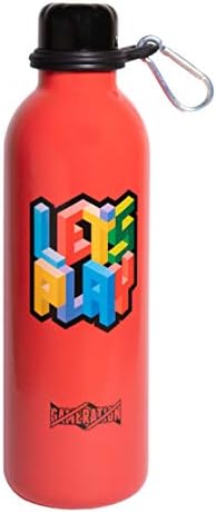 Grupo Erik BT21 Official Merchandise Water Bottle-Sports Bottle-500ml / 17OZ, Stainless Steel, Vacuum Insulated Water Bottle, Double Wall Reusable Water Bottle With Carabiner, BPA Free