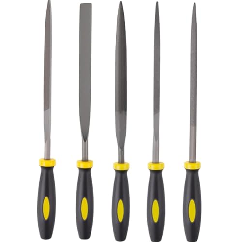 Guitar Making Tools 5pcs Guitar Grinding File Alloy Steel File Set Fingerboard Repair Care Tools