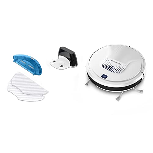 Rowenta RR8277 X-Plorer Serie 45 Robot Aspirapolvere Lavapavimenti, Aspira e Lava in una Passata, Autonomia 150 Min, 3 Modalità di Pulizia, Sistema Aqua Force, Compatibilità Assistenti Vocali, Bianco - 10