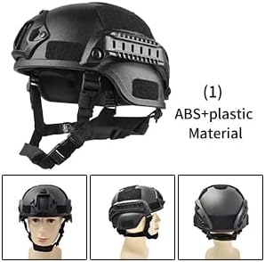 Tactical Protective Helmet,Game Helmet,Adjustable Lightweight Tactical Safety Fast Helmet for Outdoor-Airsoft Paintball CS Game