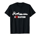 Revolución. Conductor de vehículos eléctricos Revolución de las baterías Camiseta