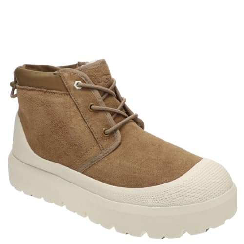 Image of UGG Men's Neumel Weather Hybrid Snow Boot, Chestnut/Whitecap, 6 UK