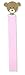 Mud Pie Pacy Clip, Bear/Pink