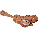 Martin Saddlery Natural Roughout Spur Straps Tan