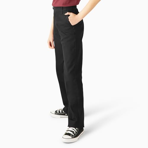 Image of Dickies Kids Girls 2-6X Stretch Slim Straight Pant