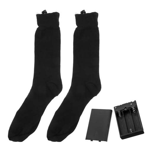 ARTSEWPLY - ARTSEWPLY Elektrische Beheizte Wintersocken Aus Atmungsaktivem Geruchsneutralem Baumwoll Mix Wärmende Fußwärmer Mit Batteriebetriebener Heizfunktion Für Outdoor Sport Und Kalte Tage