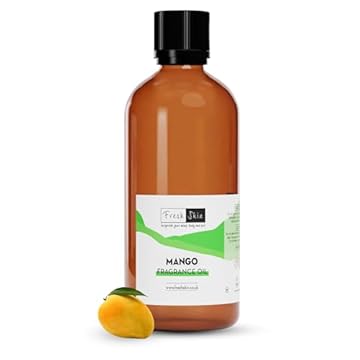 Freshskin Beauty LTD | Mango Fragrance Oil 100ml - Candles, Bath Bombs, Soap Making, Reed Diffusers & Wax Melts - Cosmetic Grade - Vegan Friendly