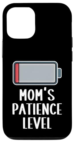 Mom's Patience Level ���Ճo�b�e���[ �ʔ��� ������ �L���[�g �}�} �X�}�z�P�[�X iPhone 12/12 Pro �p