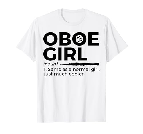Définition de Funny Oboe Girl Funny Oboe T-Shirt