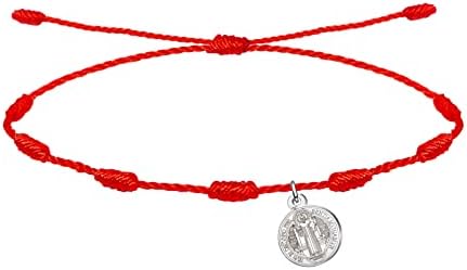 Pulsera Roja 7 Nudos con Santo 31AwGydHC5L. AC SR38. SL1000