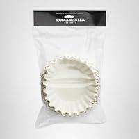 Technivorm 85022 Moccamaster Papierfilter, flacher Boden, Weiß, 100 Stück – Ansicht 5
